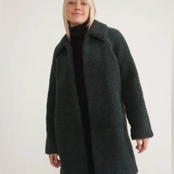 Marine Layer Sherpa Women's Coat size small - Picture 2 of 6